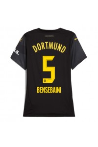 Fotbalové Dres Borussia Dortmund Ramy Bensebaini #5 Dámské Venkovní Oblečení 2024-25 Krátký Rukáv